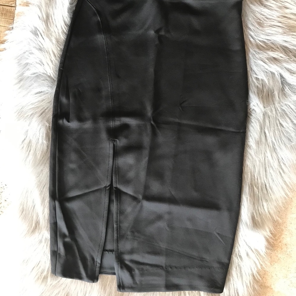 Necessary Objects Black Stretch Pencil Skirt - image 3